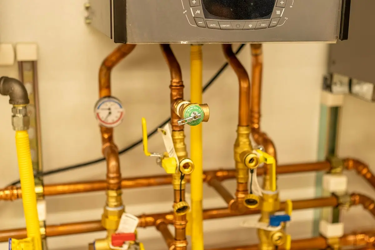 Licensed technician providing Backflow Prevention for a homeowner in Iowa City